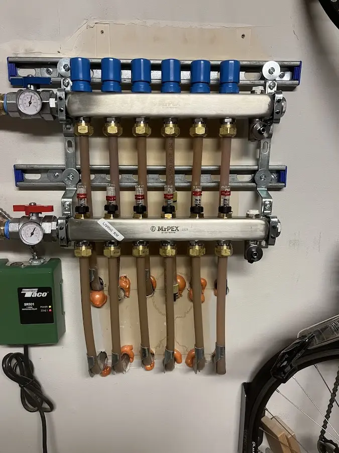 Plumber performing Leak Detection at a residential property in Wesley Chapel